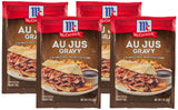 McCormick Au Jus Gravy Mix – Quick Weeknight Dinner Shortcut for Busy Home Cooks, 10-Minute Brown Gravy Packet