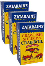 Zatarain's Crawfish, Shrimp & Crab Boil 4.5 lb – Camping and Tailgate Shrimp Boil Spice for Open-Air Cooking