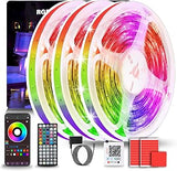 Lumistrips LED Strip Lights – Bedtime Wind Down Mood Lighting for Bedroom & Bath, Dimmable