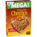 Honey Nut Cheerios, Quick Whole Grain Breakfast Cereal for Busy Workdays, Gluten Free Honey Almond, 27.2 oz Bulk Box