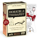 Horrible Therapist by Exploding Kittens - Extra Horrible Edition, Stress-Relief Card Game for Wind-Down Nights with Friends