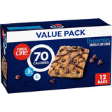 Fiber One 70 Calorie Brownies – Simple Pantry Snack for Clutter-Free Kitchens, 12 Count Box