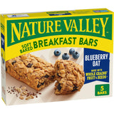 Nature Valley Soft Baked Breakfast Bars – Banana Chocolate Chip Desk Drawer Snack for Afternoon Slumps, 5 Count