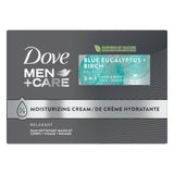 Dove Men + Care 3-in-1 Bar Cleanser Blue Eucalyptus + Birch for Men Streamlined Grooming Bar, One Bar for Body Face and Shave