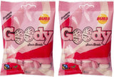 Bubs Godis Strawberry Vanilla Oval Candy – Imported Swedish Sweets Gift Twin Pack for Candy Lovers and Stocking Stuffers