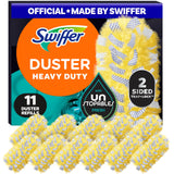 Swiffer Heavy Duty Duster Refills Unstopables Fresh Scent 11 Count for a Distraction-Free Home Office Reset