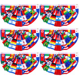 Outus International Flag Decoration Bundle – Thoughtful Gift for Culture Enthusiasts & Global Travelers