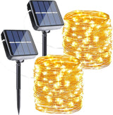 Joomer Solar String Lights – IP65 Weatherproof LED Lights for Garden, Pergola and Backyard Evening Gatherings