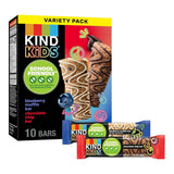 KIND Kids School Friendly Blueberry Muffin and Chocolate Chip Oat Bars – 5g Protein Whole Grain Snack for Active Kids and On the Go Families