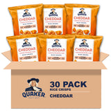 Quaker Rice Crisps Single-Serve Bags – Gluten-Free Travel Snack for Hiking Trails and Road Trips