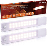 STAR-SPANGLED Under Cabinet Lighting Rechargeable, Task Lighting for Home Office Desk and Workbench Focus, 2 Pack
