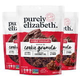 Purely Elizabeth Cookie Granola Chocolate Chip – Clean Eating Staple for the Meditation Nook, Non-GMO Whole Grain Clusters with Almond Butter