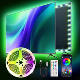 Ailitty AuroraStrip – Housewarming Gift, USB Powered Color Changing Lights for New Apartment Owners