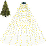 LumInno Cascading Fairy Lights – Thoughtful Housewarming Gift for Her with 8 Modes and Memory Timer
