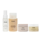 OUAI Travel Kit – Premium Travel Size Hair Collection with Heat Protection and Apple Cider Vinegar Detox