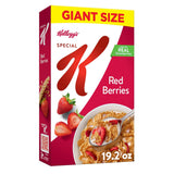 Kellogg's Special K Red Berries Cereal – Thoughtful Housewarming Gift for Health-Conscious Friends, 19.2oz Giant Box