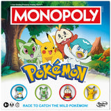 Monopoly Pokémon Edition Board Game – Safe Screen-Free Playroom Activity for Kids Ages 8+