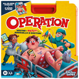 Operation Electronic Board Game for Kids Ages 6+ – Family Game Night with All-in-One Carrying Case