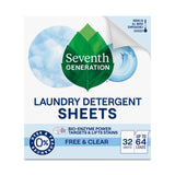 Seventh Generation Detergent Sheets – Hypoallergenic Laundry Care for Allergy-Prone Skin and Sensitive Households