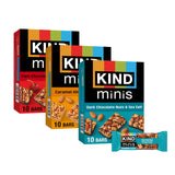 KIND Mini Bars – Shelf Stable Travel Snack for Carry On and Road Trips, Gluten Free Minis