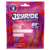 Joyride Sweets Sour Candy Strips – Thoughtful Vegan Gift for Health-Conscious Friends, Low Sugar Snack