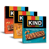 KIND Healthy Snacks Bars Variety Pack – Workplace Pantry Staple for Focused Workdays, Gluten Free 18 Count