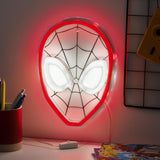 Spider-Man LED Neon Sign – Simple Wall Light for Minimalist Bedrooms, Clean Red Glow Accent Without Clutter