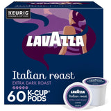 Lavazza Espresso Style K-Cups – Quick Strong Morning Brew for Remote Work Desk Setup, 120ct Bulk