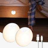 LuminAide Warm Glow Motion Night Light – Ambient Bedroom and Living Room Accent Lighting