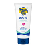 Banana Boat Mineral SPF 50 Sunscreen – Outdoor Dining & Backyard Sunblock, Zinc Oxide Lotion with 12-Hour Hydration, Sweat Resistant
