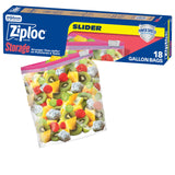 Ziploc Power Shield Gallon Bags – Freezer Storage for Batch Cooking and Weekly Meal Plans
