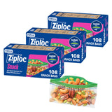 Ziploc Snack Bags – BPA and Phthalate Free Snack Pouches for Allergy-Conscious Families