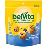 belVita Energy Snack Bites Blueberry Sunflower Seed – Morning Desk Snack for Office Focus