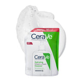 CeraVe Hydrating Cream To Foam Cleanser – Self-Care Daily Wash That Restores Moisture for Dry, Stressed Skin