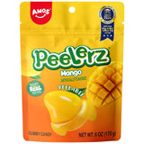 AMOS Peelerz Pineapple Gummies – Guilt-Free Mindful Snacking for Adults Who Avoid Heavy Candy, 10 Individually Wrapped Packs