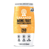 Lakanto Liquid Monk Fruit Drops – Two Inch Dropper Bottle for Clutter Free Countertops and Intentional Kitchens