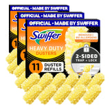 Swiffer Heavy Duty Duster Refills – Patio Furniture Dusting for Portable Use, Multi-Surface 11 ct