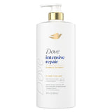 Dove Intensive Repair Conditioner – Family-Safe Vegan Hair Repair Formula for Shared Showers, 28 Fl Oz