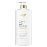 Dove Conditioner Daily Moisture 28 oz – Premium Hyaluronic Serum Hair Repair for an Elevated Vanity Counter