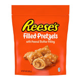 Reese's Sweet and Salty Pretzel Nuggets Peanut Butter Strawberry – Lunchbox Treat for School Snacks and After-School Munching