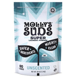 Molly's Suds Super Powder Detergent – Skin-Soothing Laundry Soap for Sensitive Adult Wardrobes, Lavender 60 Loads