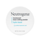 Neutrogena Hydro Boost Translucent Loose Setting Powder – Premium Hyaluronic Setting Powder for an Elevated Vanity