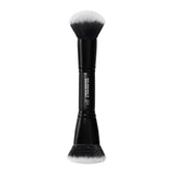 e.l.f. Liquid Bronzer & Contour Duo Brush – Two-in-One Minimalist Vanity Essential, Clutter-Free Sculpting
