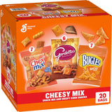 General Mills Cheesy Snack Variety Pack – Housewarming Gift Basket Filler with Chex Mix, Bugles & Gardetto's Single-Serve Bags