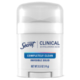 Secret Clinical Strength Invisible Solid – Stress-Sweat Protection with Hyaluronic Acid for Calm Confidence