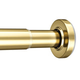 AmazerBath Tension Shower Curtain Rod – Wall-Safe No-Drill Mount for Renters, 1-Inch Adjustable Rod That Protects Tile and Drywall