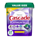 Cascade Platinum Plus Dishwasher Pods — Intentional Dishwashing for the Less-Is-More Home, No Mess No Guesswork Pods