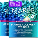 MAREE Under Eye Patches – Premium Brightening Treatment for an Elevated Vanity, Niacinamide & Marine Collagen