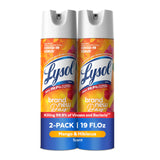 Lysol Disinfectant Spray – Nursery and Playroom Sanitizer That Kills 99.9% of Germs on Toys, Pack of 2