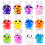 Easter Bunny Squishy Toys – Cute Birthday Gift for Her, Mini Sensory Stress Ball Party Favors for Friends